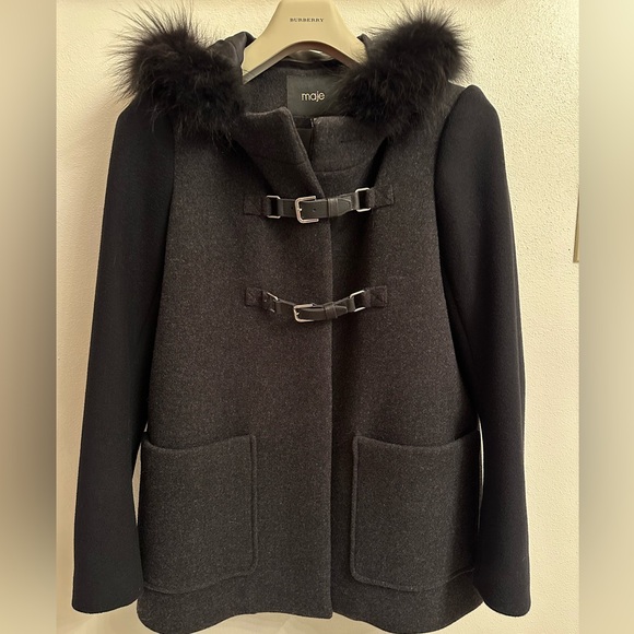 Maje Jackets & Blazers - Maje Wool Duffle Coat